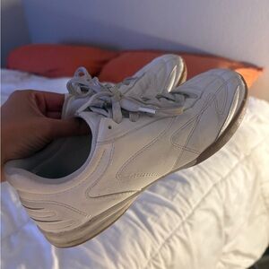 Bershka White Athletic Shoes